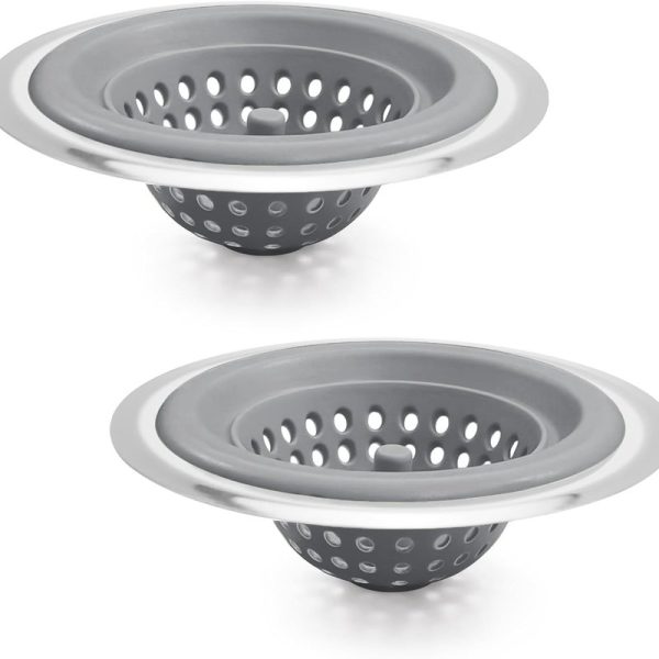 Anti-Clog Silicone Sink Strainer